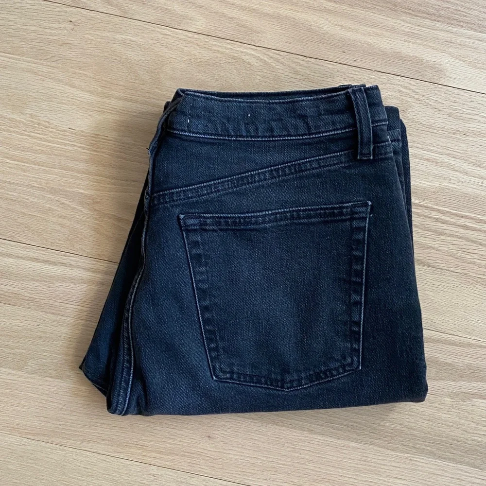 Mango Claudia Jeans - Slim + Cropped - Black Denim - Picture 6 of 6